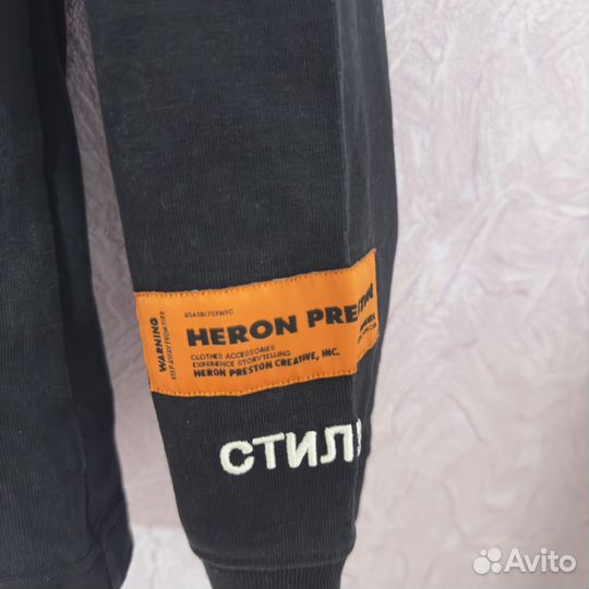 Лонгслив heron preston стиль