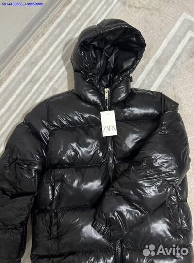 Zara и Moncler пуховик Premium (Арт.40436)