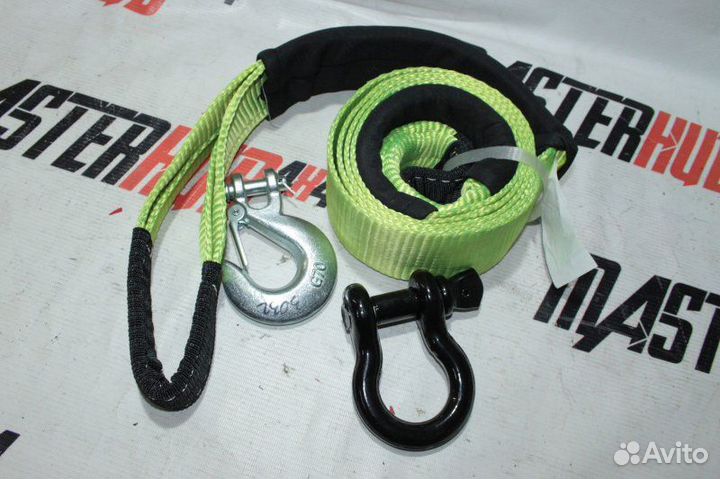 Набор стропы рывковой 3 метра 12 тонн с шаклом
