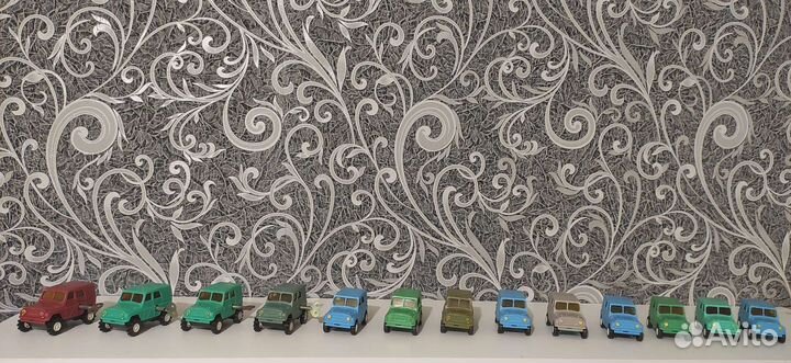 УАЗ заводной советский игрушечный