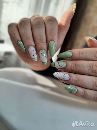 Маникюр гель лак