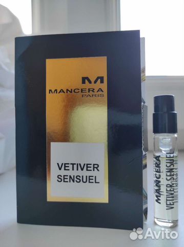 Mancera vetiver sensuel edp пробник 2 мл