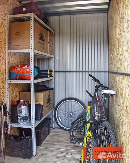 Склад 3,7 м2 на охраняемой территории