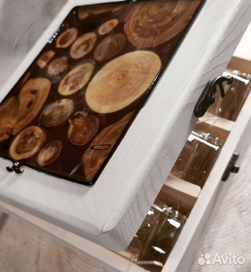 Рюмки с пулей в подарочном боксе