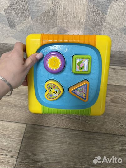 Бизиборд кубик музыкальный