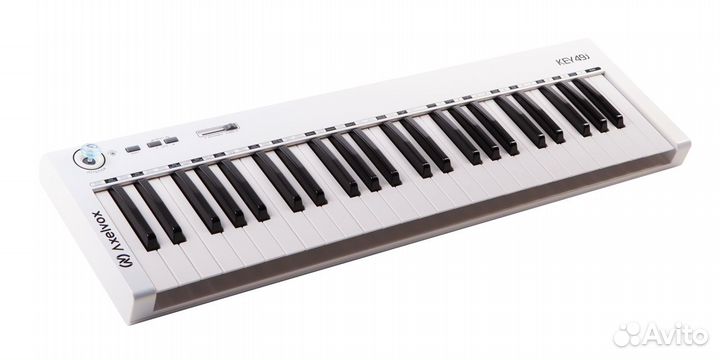 Midi-клавиатура Axelvox KEY49j White