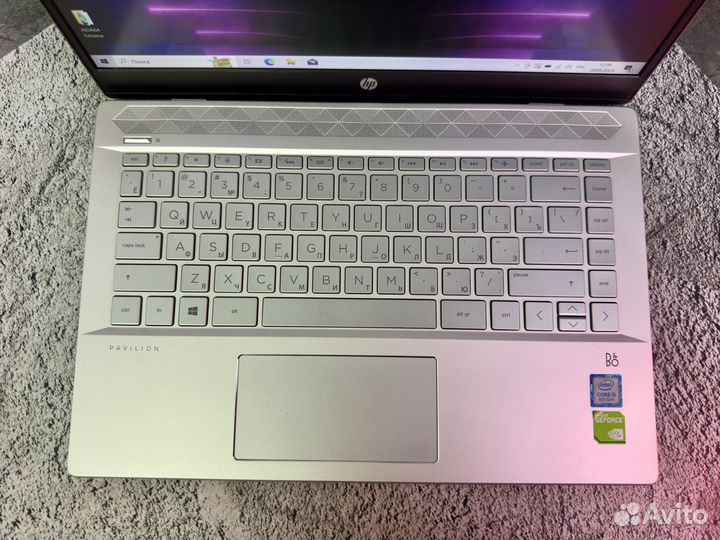 Ноутбук HP на Core i5-8265U/ MX130/ 14 дюймов