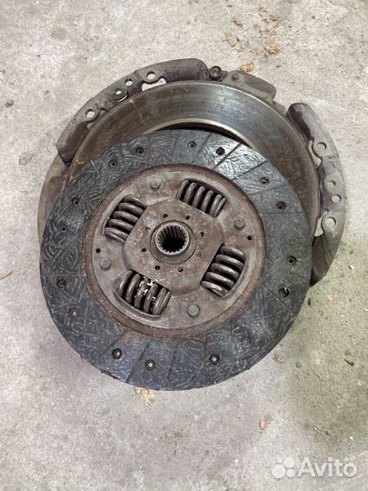 Диск сцепление и корзина fiat ckudo