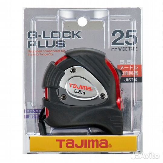 Рулетка tajima GLP25-55BL (5.5м х 25мм)