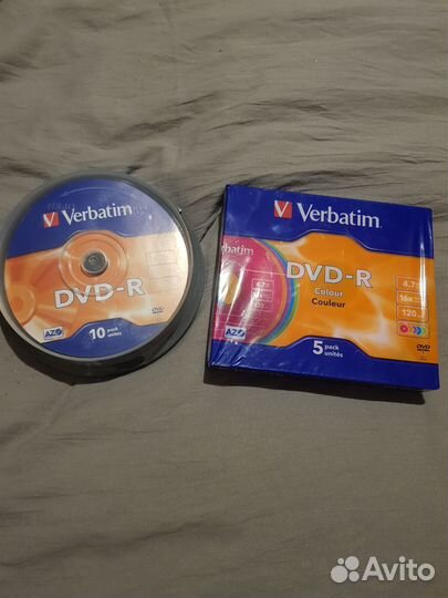 Dvd-r диски чистые 4,7 гб упакованые