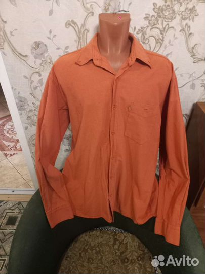 Рубашка мужская 50-56 бу