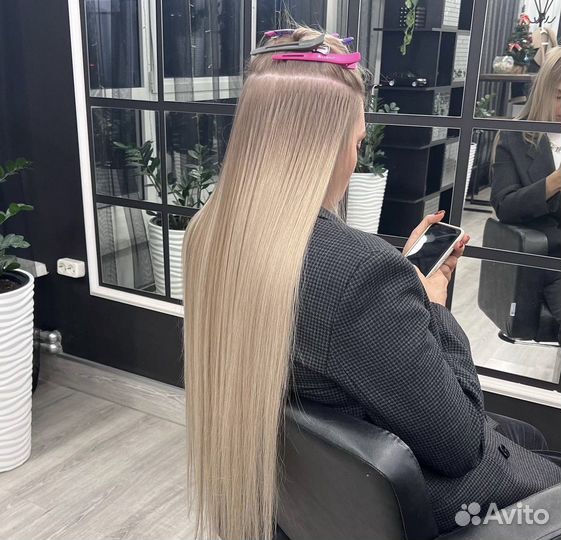 Наращивание волос Premium