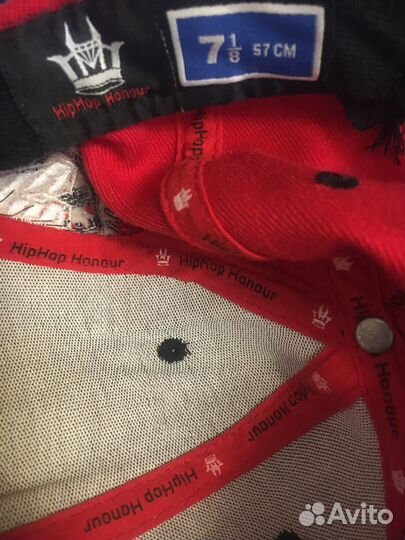 Кепка унисекс Нью Йорк хип хоп красная