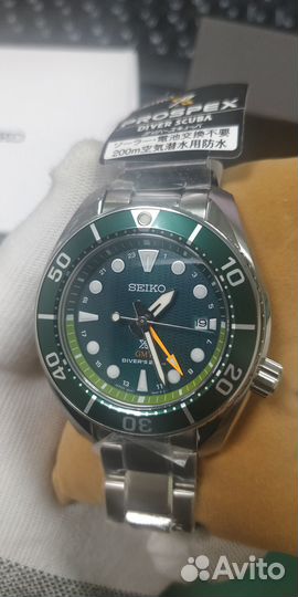 Seiko Sumo Solar GMT sbpk001 (Халк)made in Japan