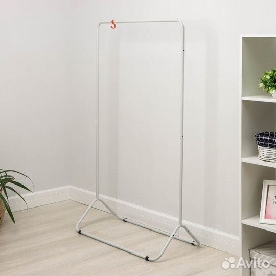 Вешалка стойка напольная, серый, черный