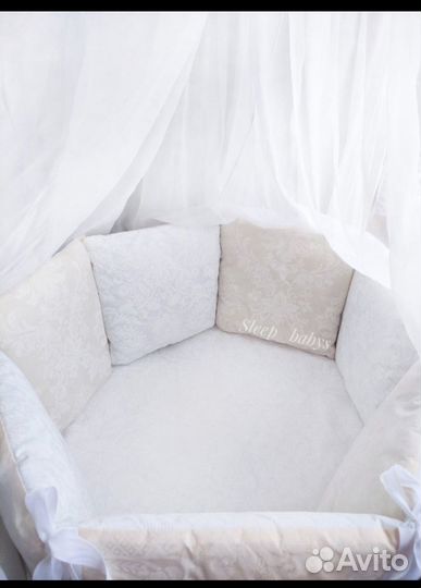 Бортики в детскую кроватку