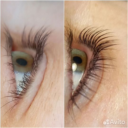 Ламинирование ресниц/ оформление бровей
