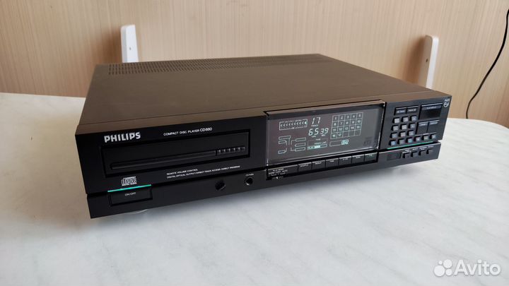 Philips CD 880 CDM-1 Mk2, TDA 1541A, 220 Вольт