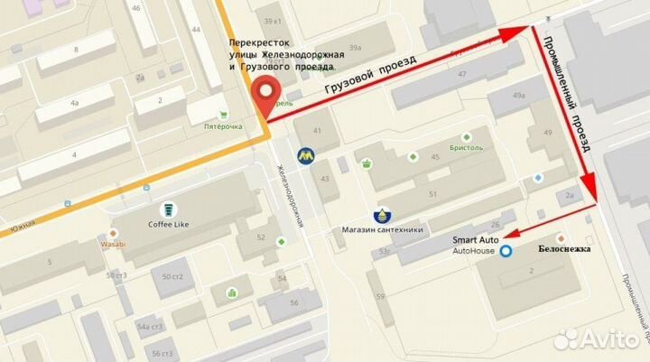 Дефлектор воздушный радиатора левый LADA Largus