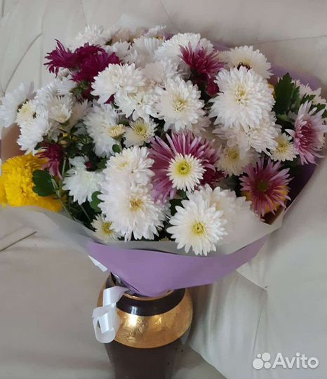 Хризантемы, букет,цветы