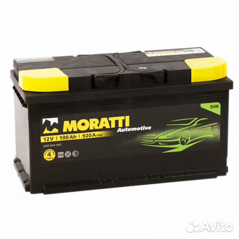 Аккумулятор автомобильный Moratti 100Ач обр купить в Москве TAB 100Ач ...