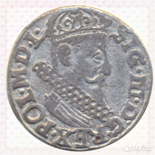 3 гроша (трояк) 1622 Польша