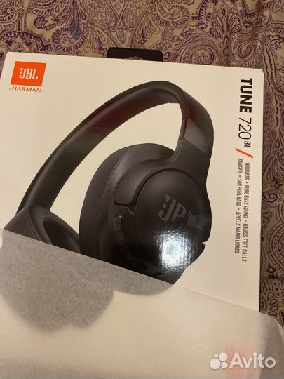 Беспроводные наушники jbl tune 720bt