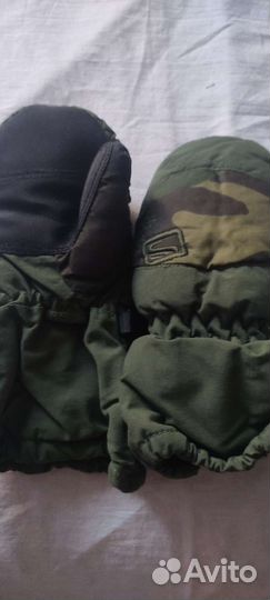 Варежки зимние на мальчика 5-7 лет