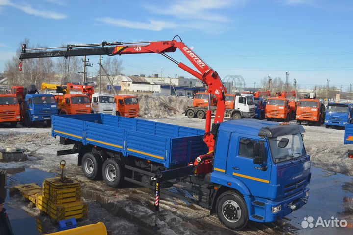 КамАЗ 65115 с КМУ, 2023