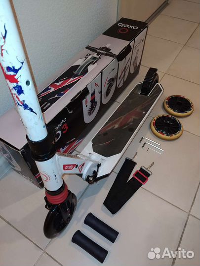 Самокат детский (5-8 лет) складной Oxelo MID3. Б/у