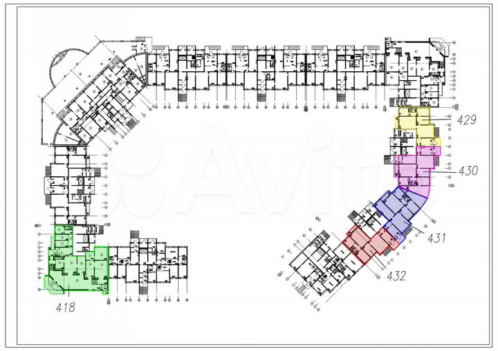 Свободного назначения, 108.9 м² №432