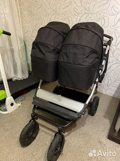 Коляска для двойни(погодок) mountain buggy duet