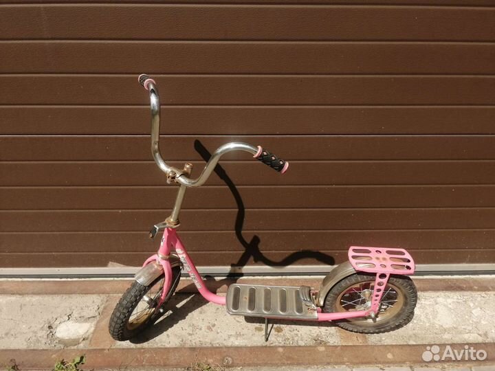 Самокат детский с большими колесами