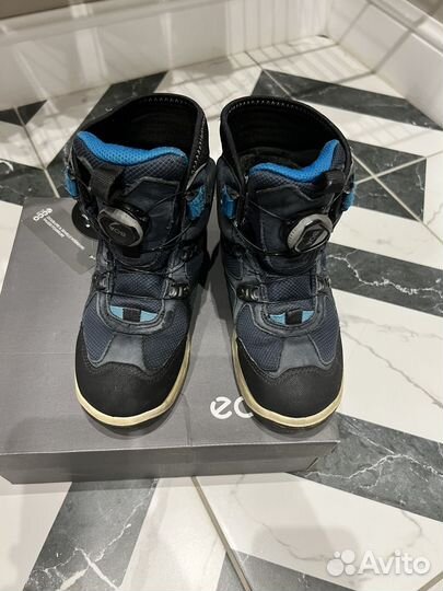 Зимние ботинки ecco