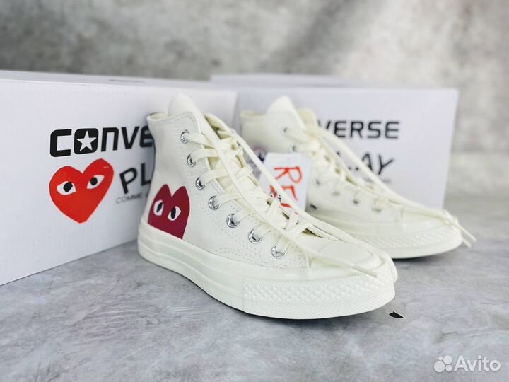 Кеды Converse comme des garcons bone