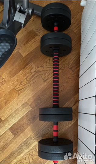 Гантели разборные