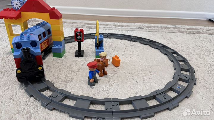 Lego duplo железная дорога. Бронь до конца лета