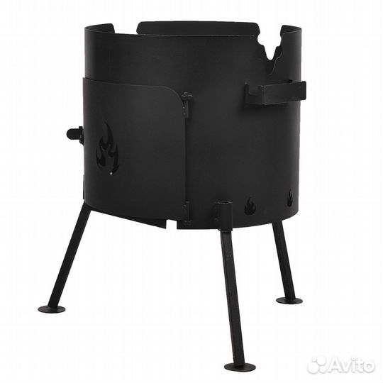 Печь под казан 320 мм. (под казан 8-10 л.) сталь 2