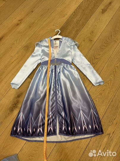 Карновальный костюм эльзы 122-128