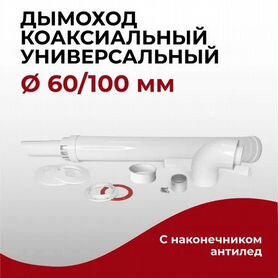 Коаксиальный дымоход 60 100