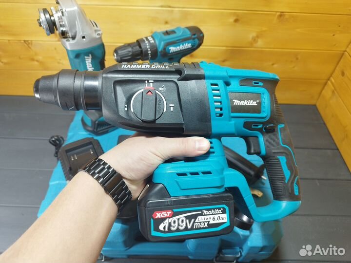 Болгарка Шуруповерт Перфоратор Makita 3в1