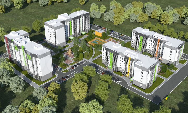 1-к. квартира, 27,7 м², 4/7 эт.