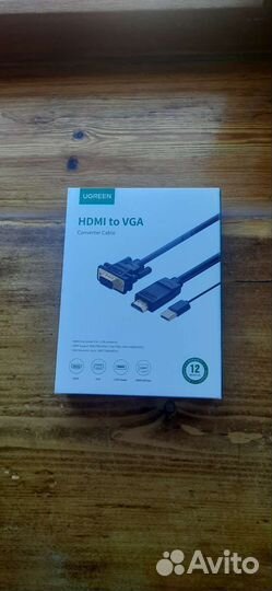 Новый переходник VGA hdmi