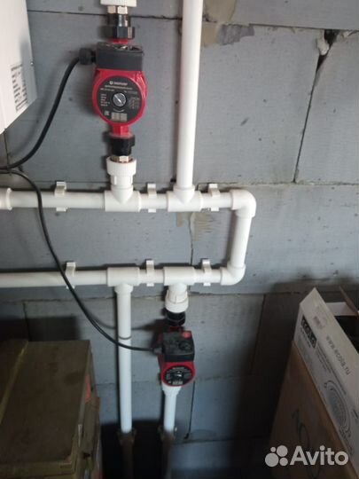 Сантехнические работы и отопление, разводка труб