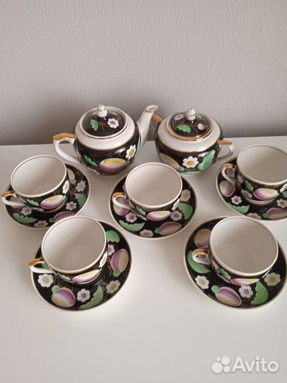 Чайный сервиз Вербилки СССР