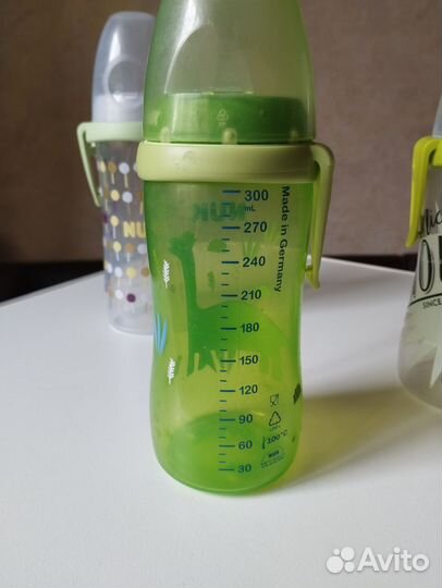 Бутылочки для кормления nuk