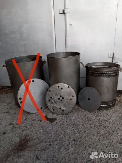 Бочка металлическая 110л