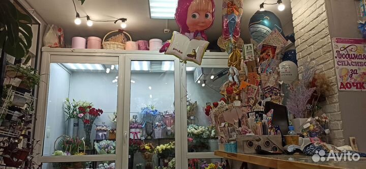 Действующий цветочный магазин