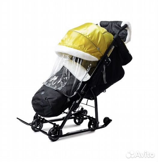 Санки коляска nika