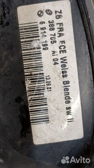 Поворот BMW 3 E46, 2001